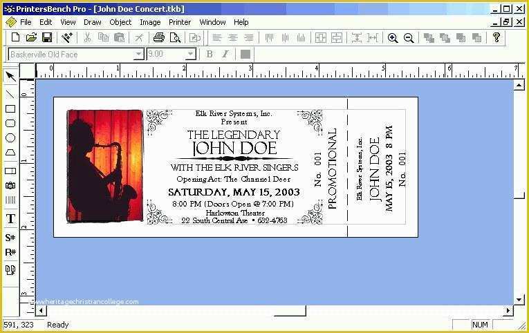 Benefit Ticket Template Free Of Benefit Ticket Template Printable Barbecue Free Bbq