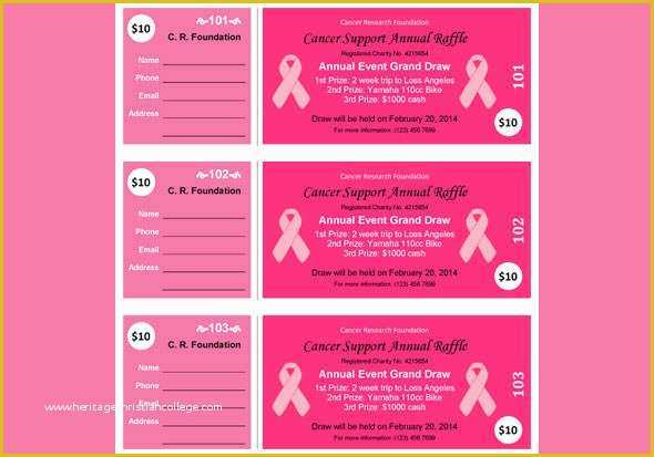 Benefit Ticket Template Free Of Raffle Flyer Template Free Yourweek Eca25e