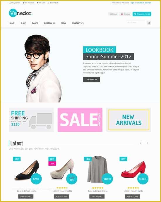 Best Ecommerce Website Templates Free Download Of 50 Best E Merce Website Templates Free & Premium