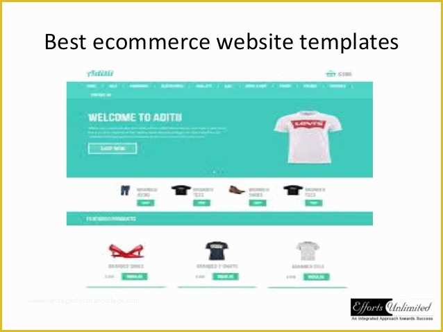 Best Ecommerce Website Templates Free Download Of Best E Merce Website Templates