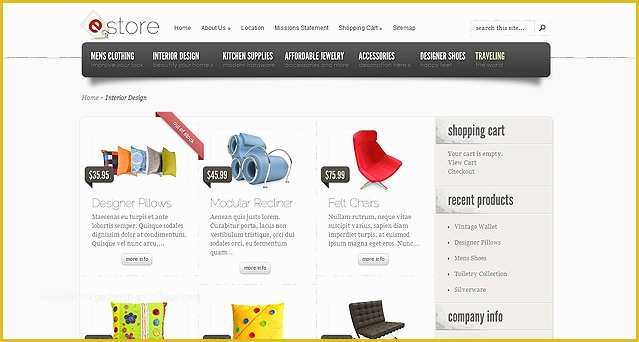 Best Ecommerce Website Templates Free Download Of Estore E Merce Wordpress theme