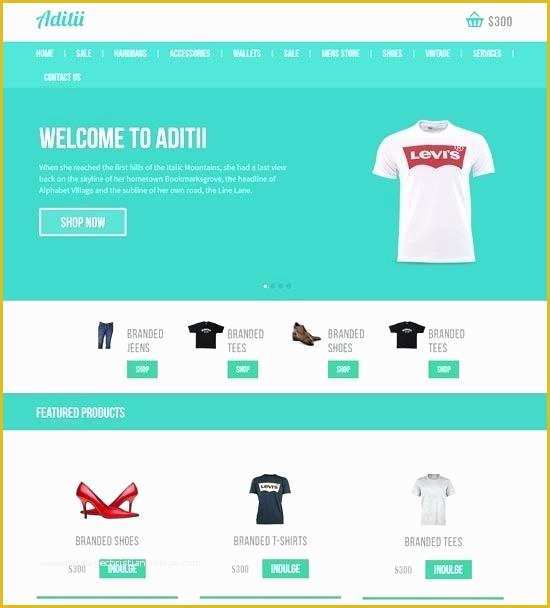 Best Ecommerce Website Templates Free Download Of Product Website Template Free E Page Templates for