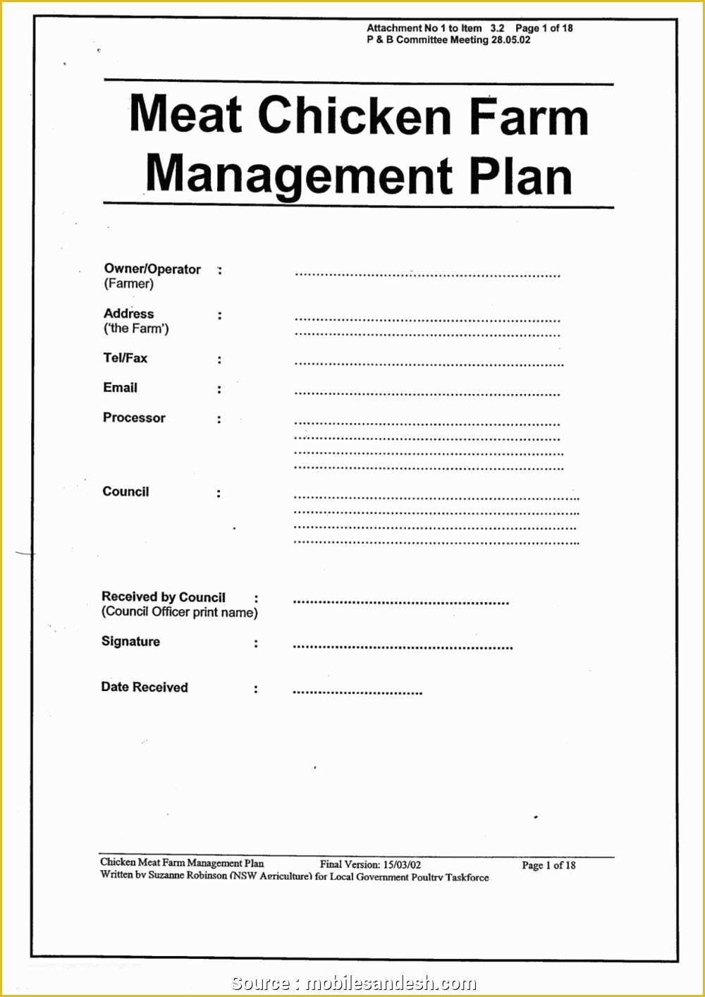 Best Free Business Plan Template Of 6 New Basic Farm Business Plan Ncisse