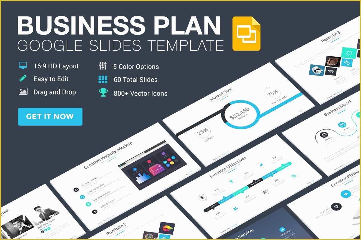 Best Free Business Plan Template Of Business Plan Google Slides Template Google Slides