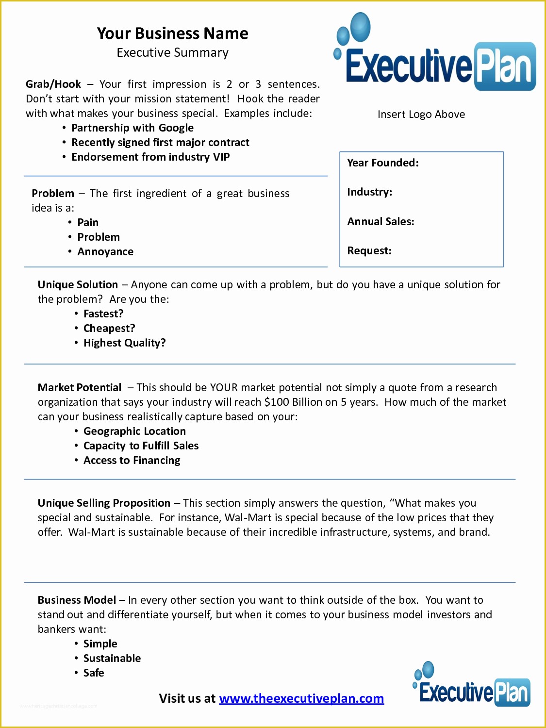 Best Free Business Plan Template Of Sba Business Plan Template