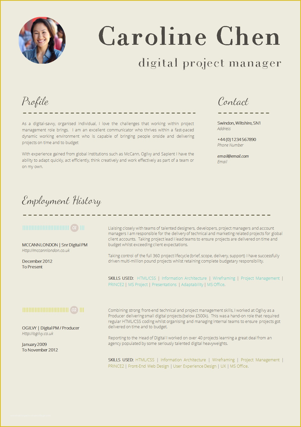 Best Free Cv Templates Of 13 Slick and Highly Professional Cv Templates