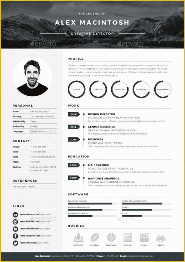 Best Free Cv Templates Of 25 Best Ideas About Best Resume Template On Pinterest