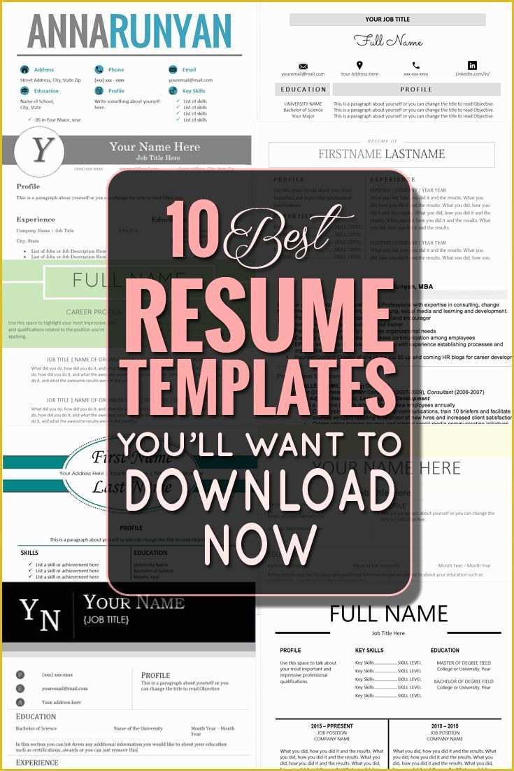 Best Free Cv Templates Of 25 Best Ideas About Best Resume Template On Pinterest