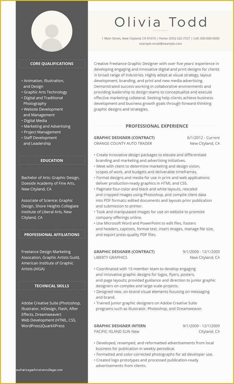 Best Free Cv Templates Of 99 Free Professional Resume formats & Designs