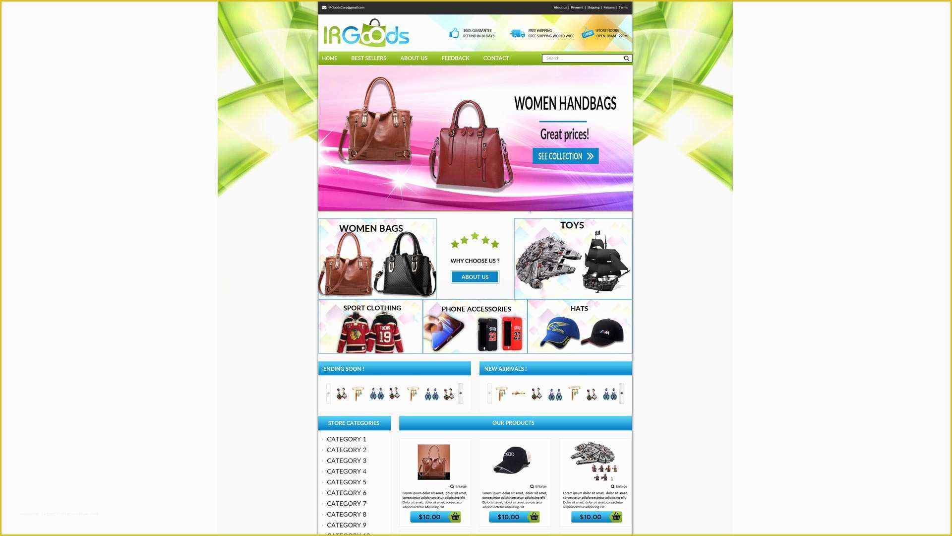 Best Free Ebay Templates 2017 Of Nrngoods Template Ebay Store – Zeinebay