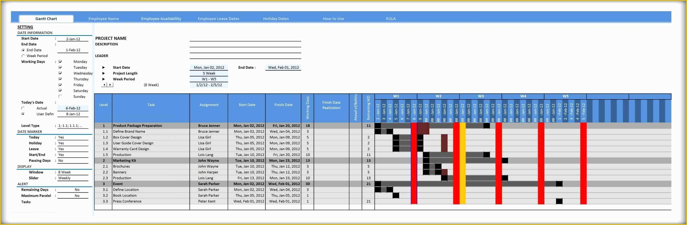 Best Free Gantt Chart Template Of Best Excel Gantt Chart Template Example Of Spreadshee Best