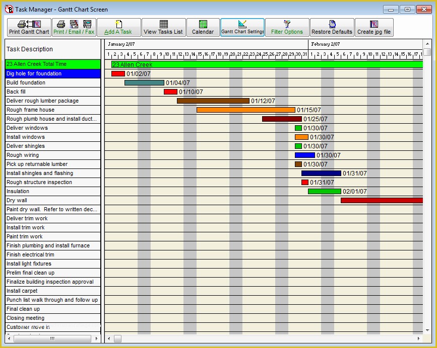 41 Best Free Gantt Chart Template | Heritagechristiancollege