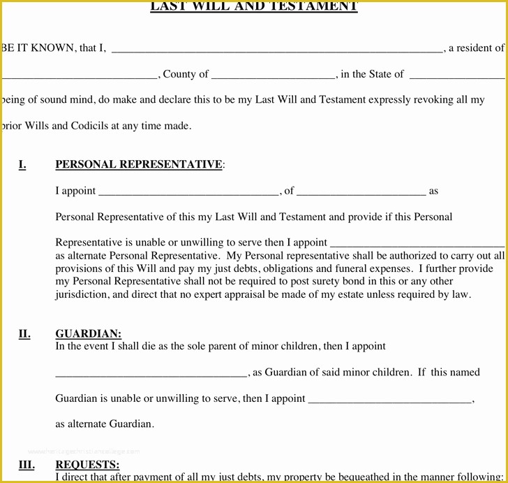 Best Free Last Will and Testament Template Of Beaufiful Will and Testament Template Gallery