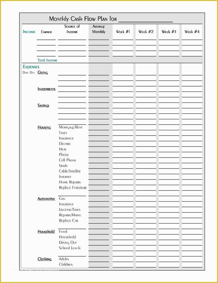 Best Free Monthly Budget Template Of Free Printable Bud Worksheet Template