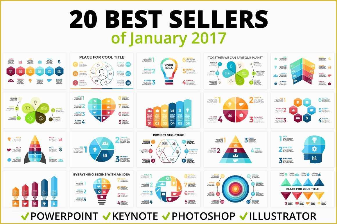 Best Free Powerpoint Templates 2017 Of top 20 Infographics January 2017 Presentation