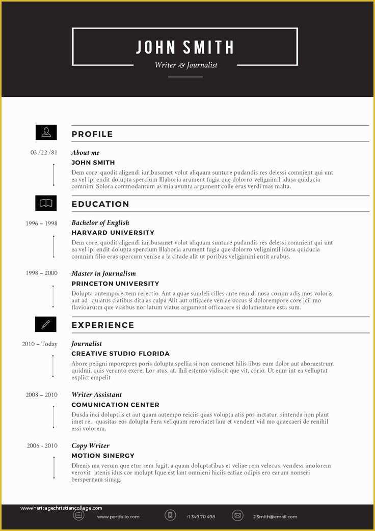 Best Free Resume Templates Of Best 25 High School Resume Template Ideas On Pinterest