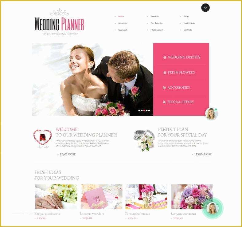 Best Free Wedding Website Templates Of 19 Best Wedding event Planner Website Templates