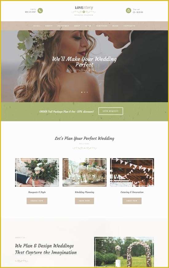 Best Free Wedding Website Templates Of 70 Best Wedding Website Templates Free &amp; Premium