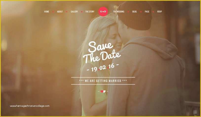 Best Free Wedding Website Templates Of 70 Best Wedding Website Templates Free & Premium