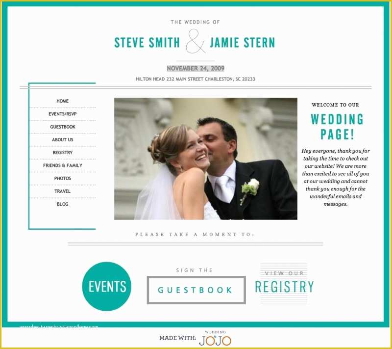 Best Free Wedding Website Templates Of Best Free & Premium Wedding Website Templates
