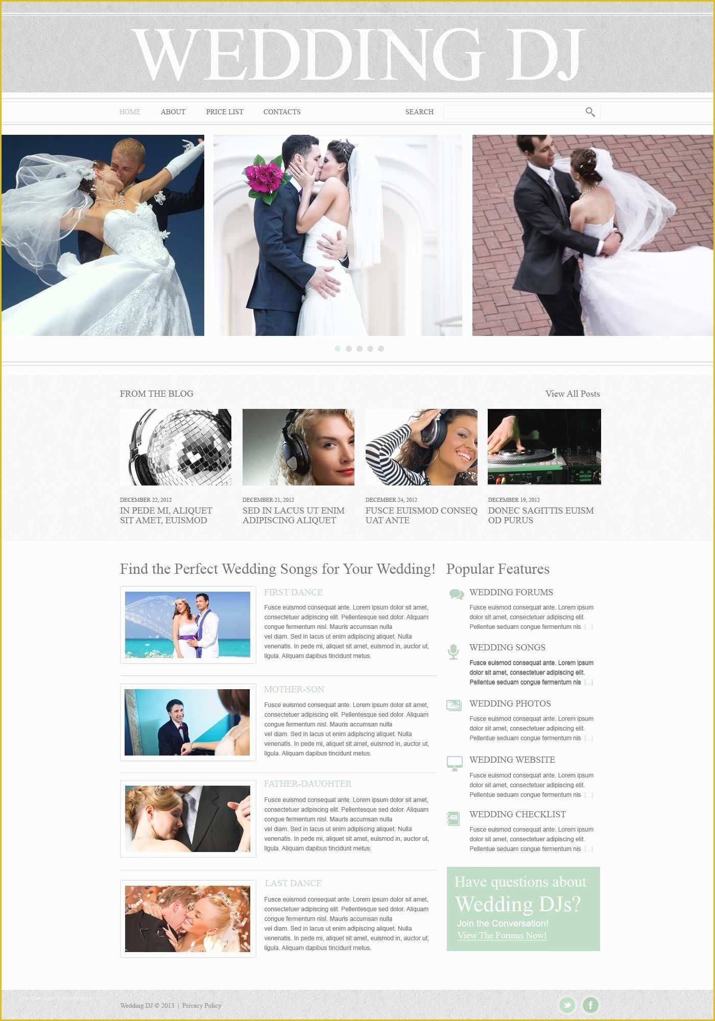 Best Free Wedding Website Templates Of Inspirational Best Website Templates for Wedding