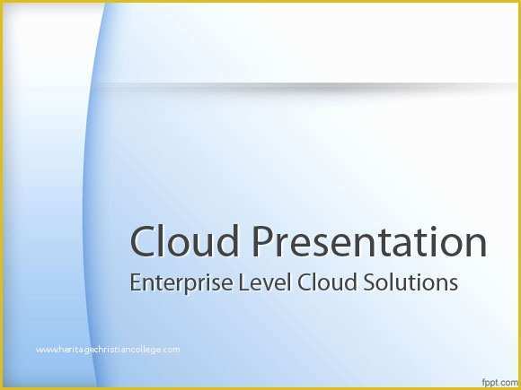 Best Powerpoint Templates Free Download Of Best Cloud Puting Powerpoint Templates