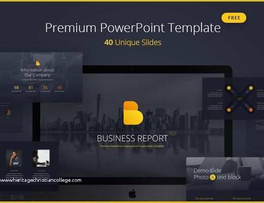 Best Powerpoint Templates Free Of 50 Best Free Powerpoint Templates On Behance