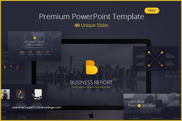 Best Powerpoint Templates Free Of 50 Best Free Powerpoint Templates On Behance