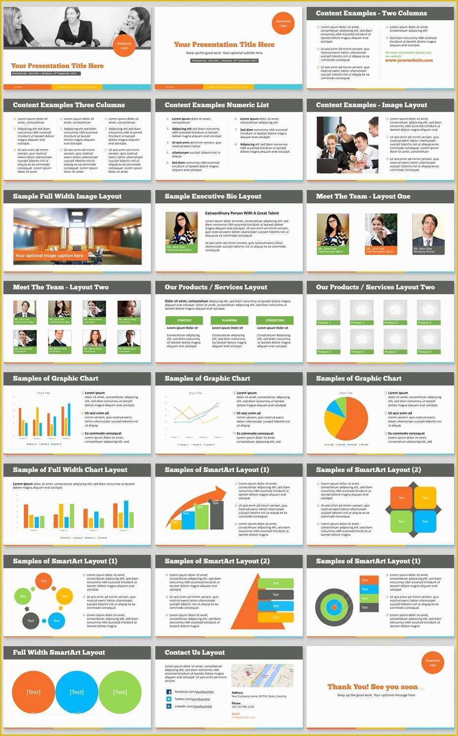 Best Powerpoint Templates Free Of Best Powerpoint Template Preview Slides
