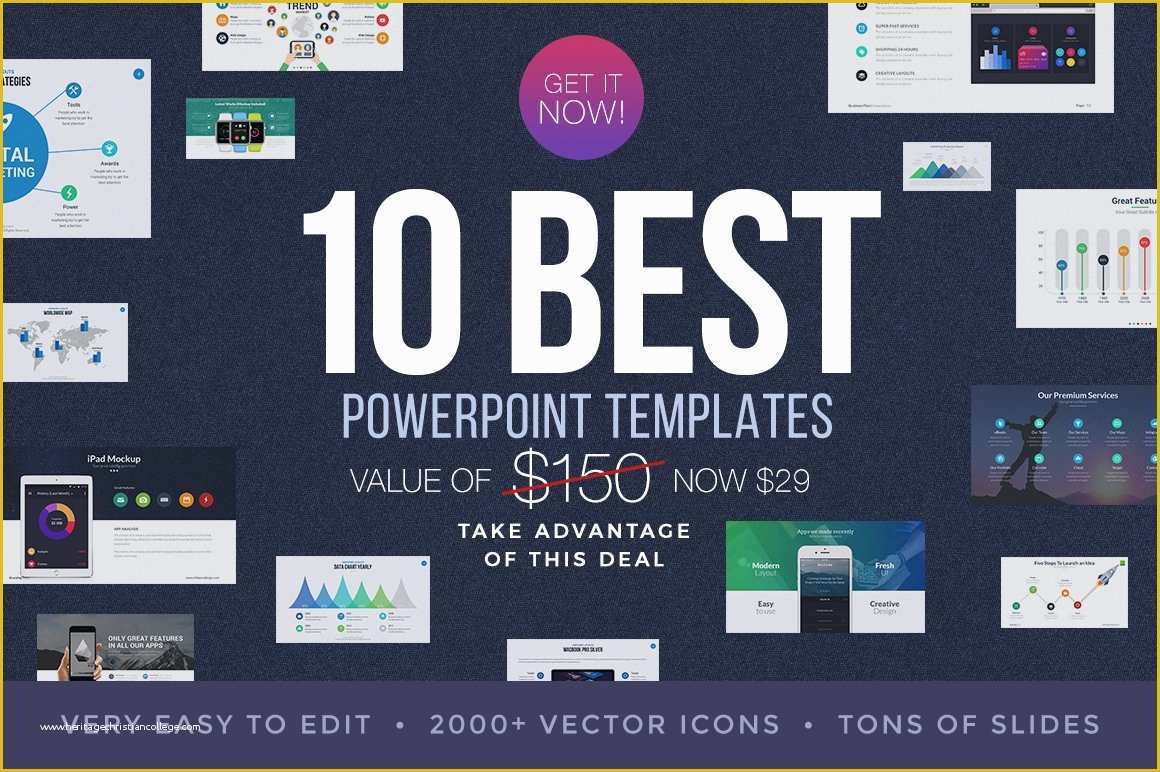 Best Powerpoint Templates Free Of Best Powerpoint Templates Bundle Presentation Templates