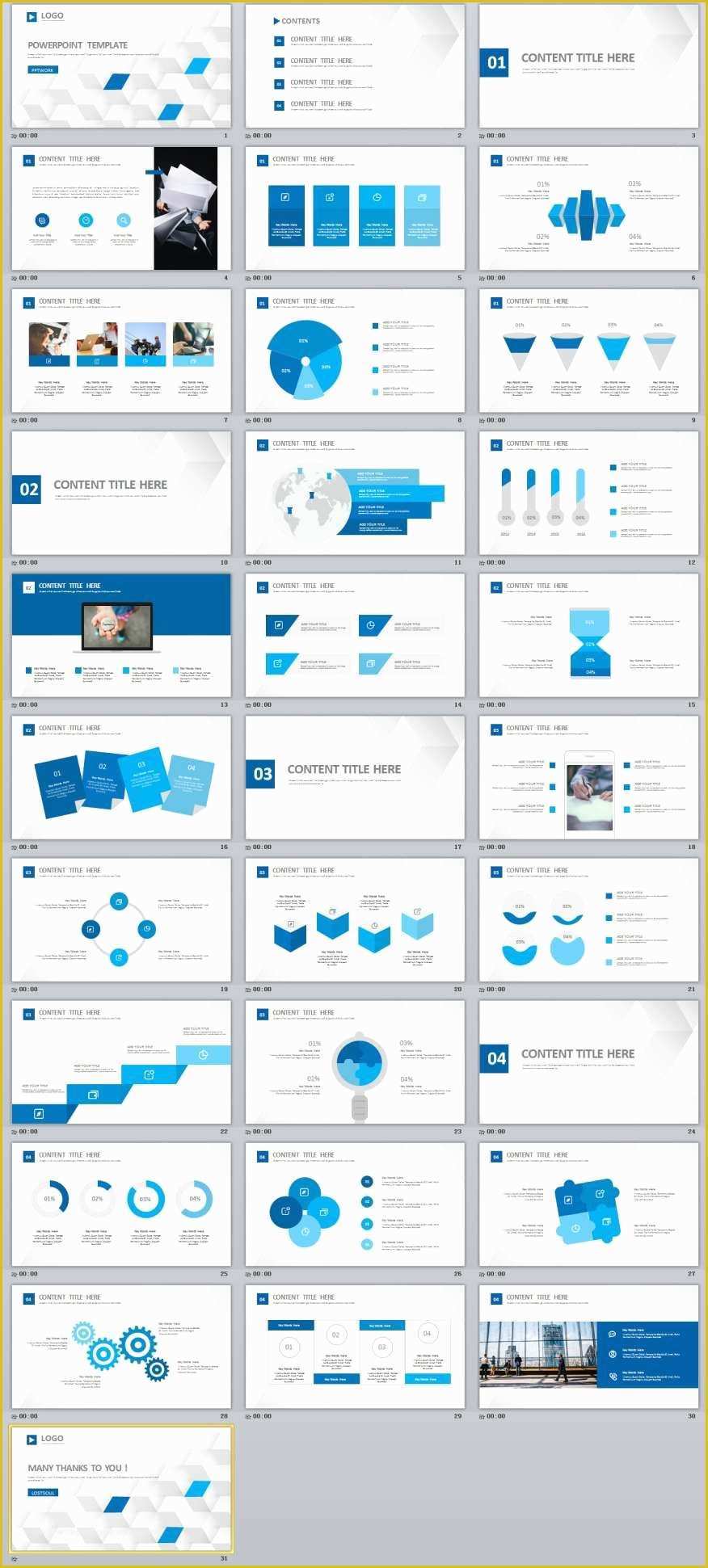 Best Ppt Templates Free Download 2018 Of 31 Best Blue Business Powerpoint Template