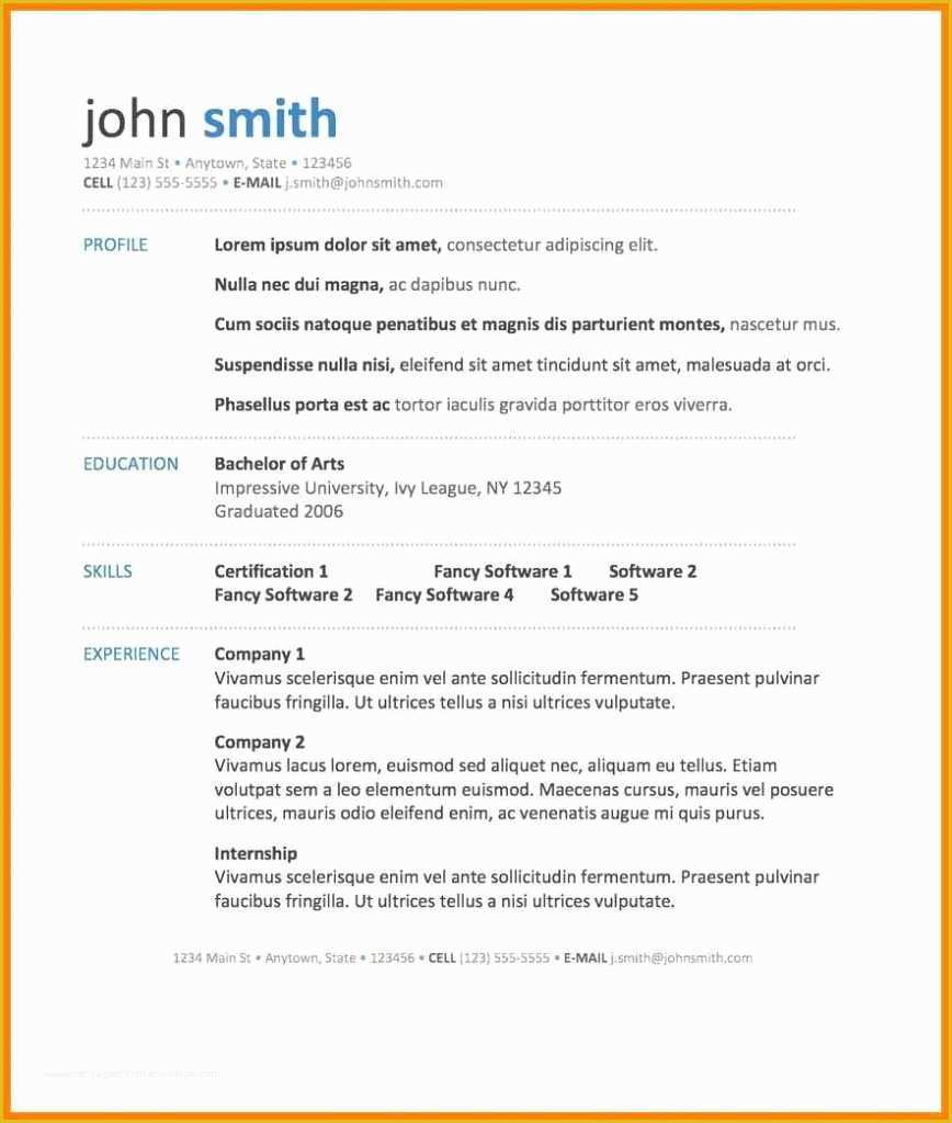 Best Resume Templates 2017 Free Of Best Word Resume Templates 2017 Free Template Design