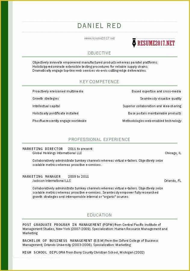 Best Resume Templates 2017 Free Of Free Resume Templates 2017