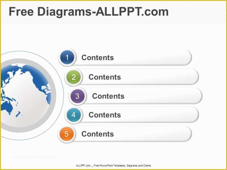 Best Sites for Free Powerpoint Templates Of 5 Step Stage Diagram and Free Ppt Template and Chart