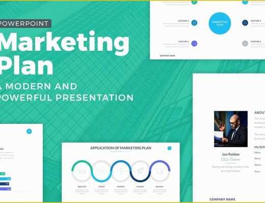 Best Sites for Free Powerpoint Templates Of Marketing Plan Powerpoint Template Presentation