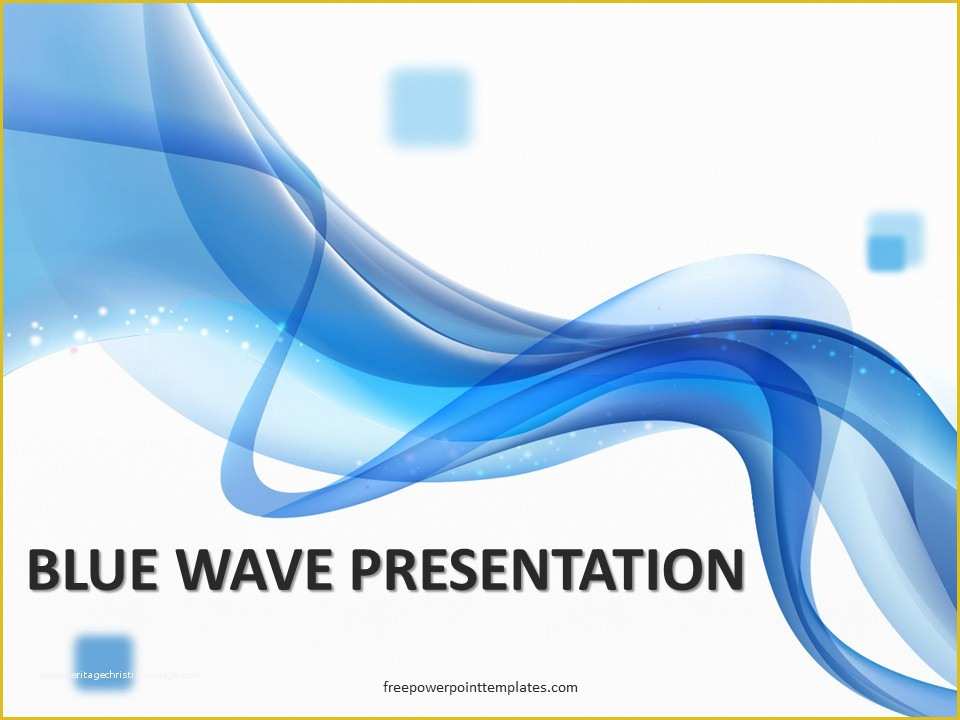 Best Templates for Powerpoint Free Of Free Blue Wave Powerpoint Template
