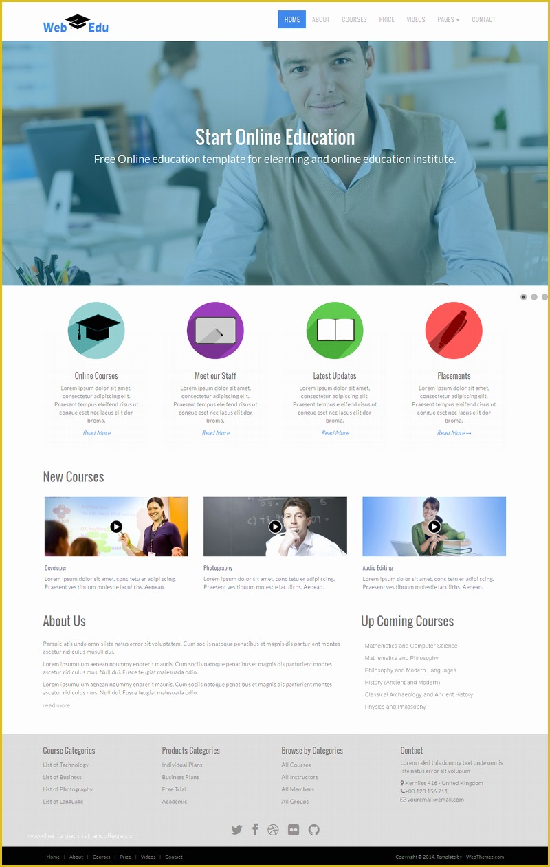 Best Website Templates Free Of 10 Best Free Website HTML5 Templates – October 2014