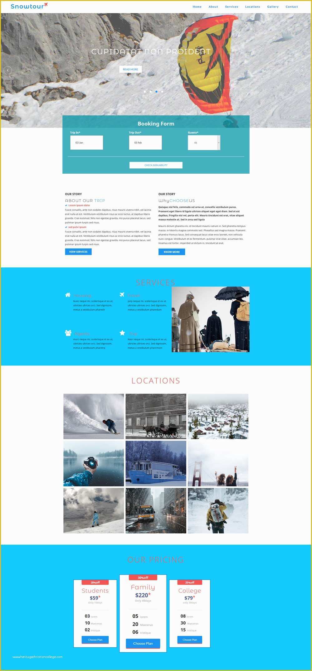 Best Website Templates Free Of 15 Best Free Travel Templates and themes