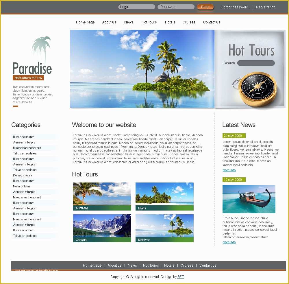 Best Website Templates Free Of 15 Best Free Travel Templates and themes