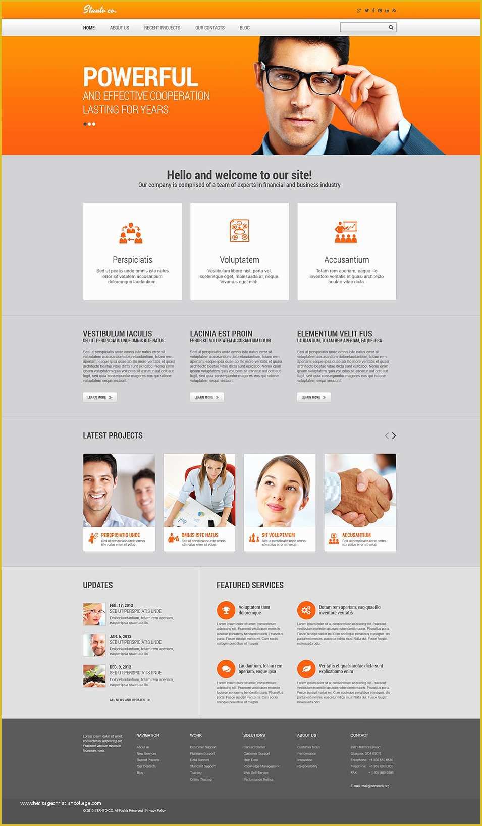 Best Website Templates Free Of 15 Best Website Templates for Financial Advisors