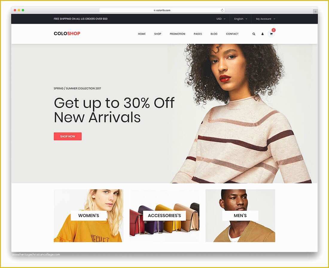 Best Website Templates Free Of 16 Best Free Fashion Website Templates 2019 Colorlib