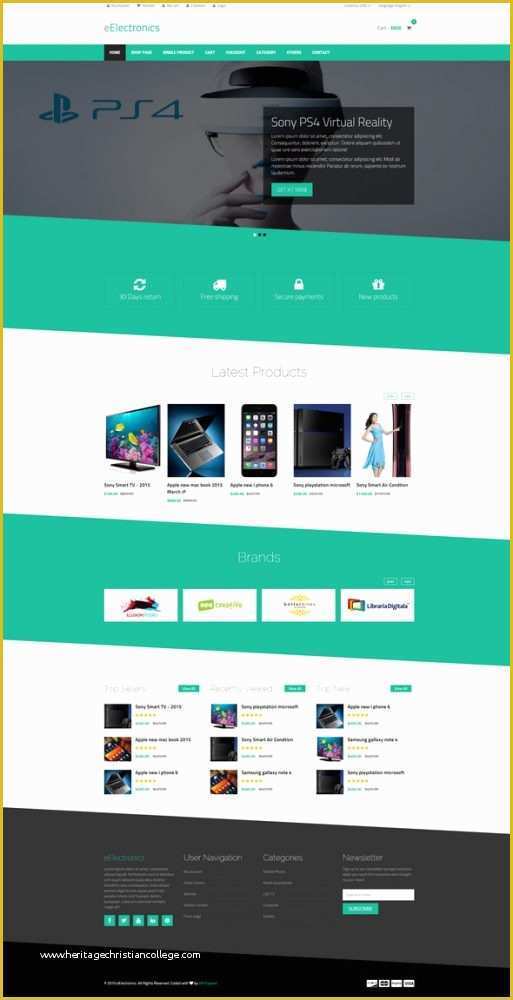 Best Website Templates Free Of 25 Best HTML E Merce Website Templates Free Premium