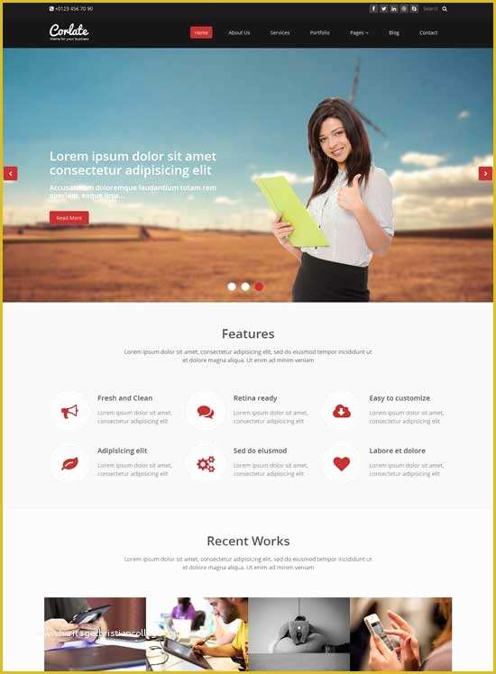 Best Website Templates Free Of 50 Best Free Bootstrap Website Templates 2019