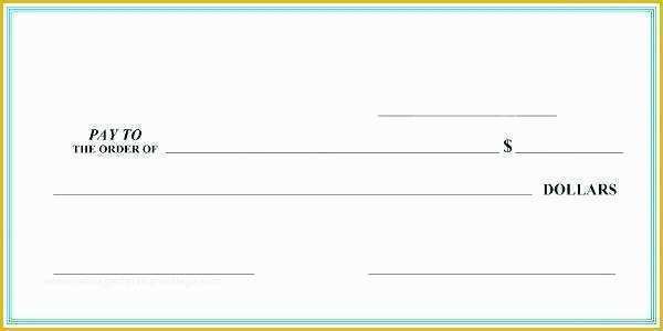 Big Check Template Free Of Big Check Template Cool Big Check Template Blank Check