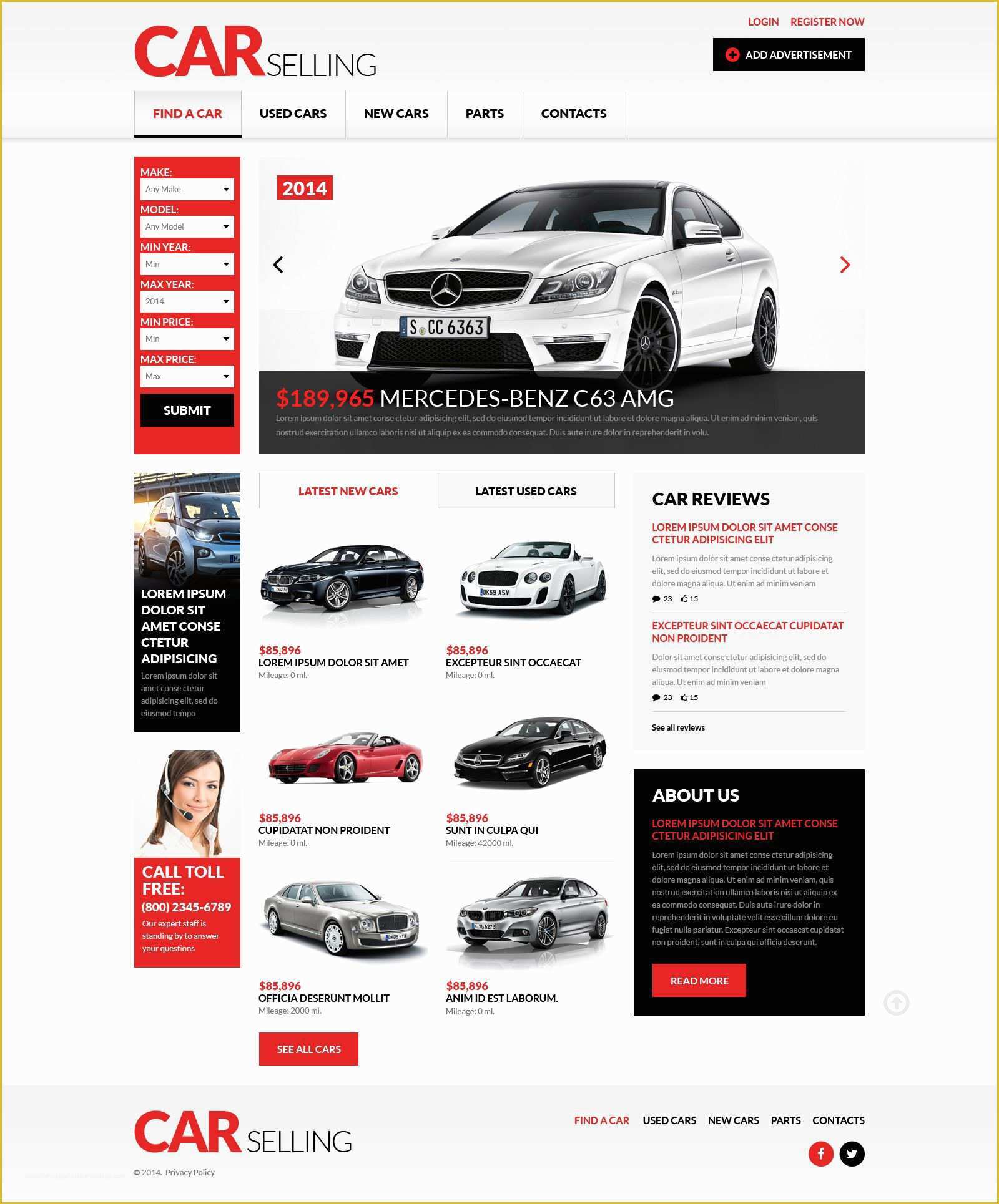 Bike Showroom Website Template Free Download Of Car Dealer Responsive Website Template