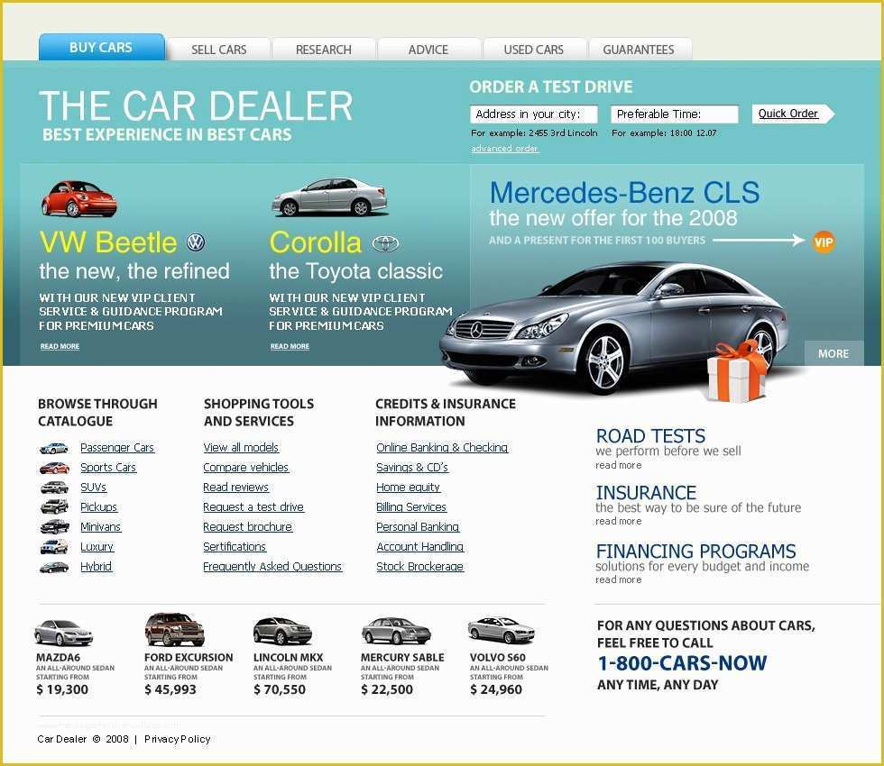 Bike Showroom Website Template Free Download Of Car Dealer Website Template