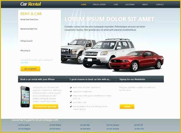 Bike Showroom Website Template Free Download Of Car Showroom Website Template Free – Fffwebfo