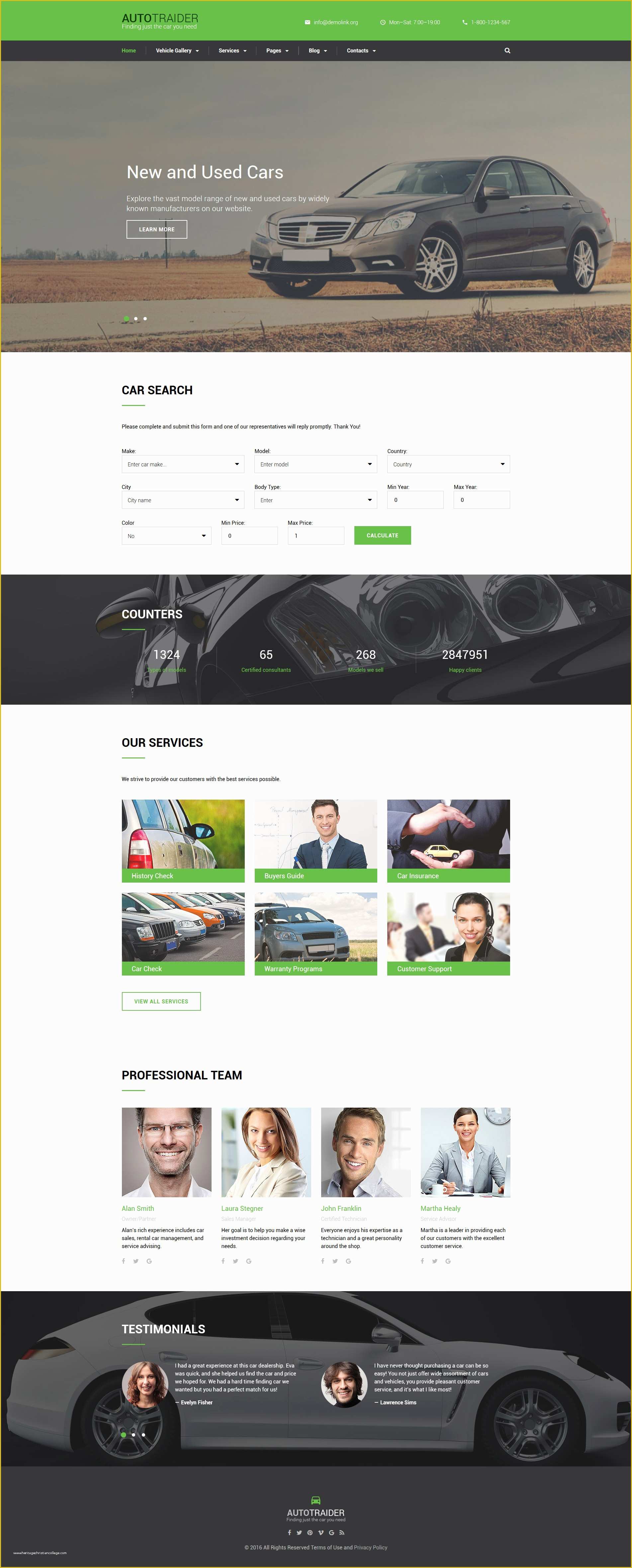 Bike Showroom Website Template Free Download Of Car Trader Bootstrap Template
