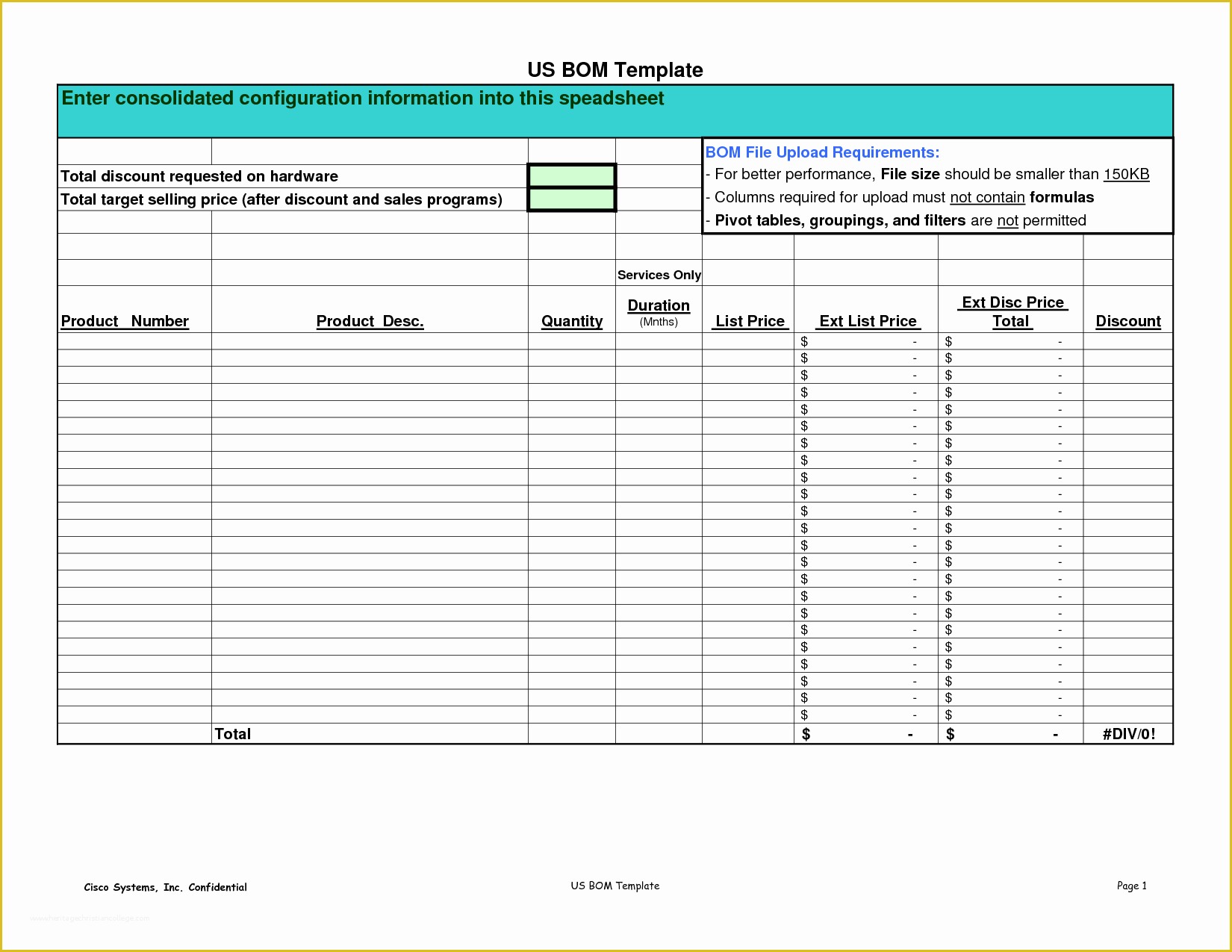 Bill Of Materials Template Free Of Best S Of Bill Materials Template Excel Bill Of