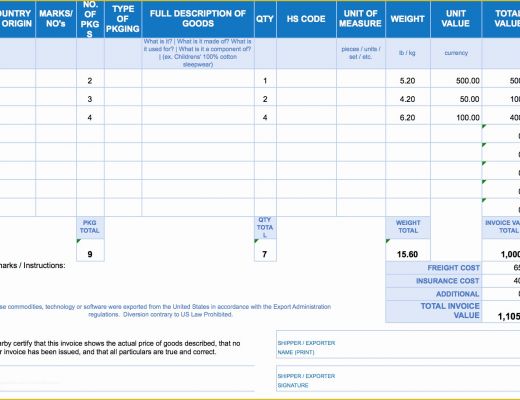 Billing Invoice Template Free Of Free Excel Invoice Templates Smartsheet